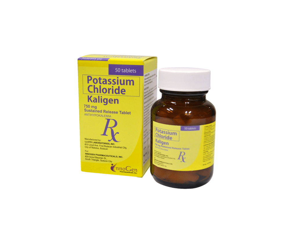 Hyphokalemia innogen pharmaceuticals inc 